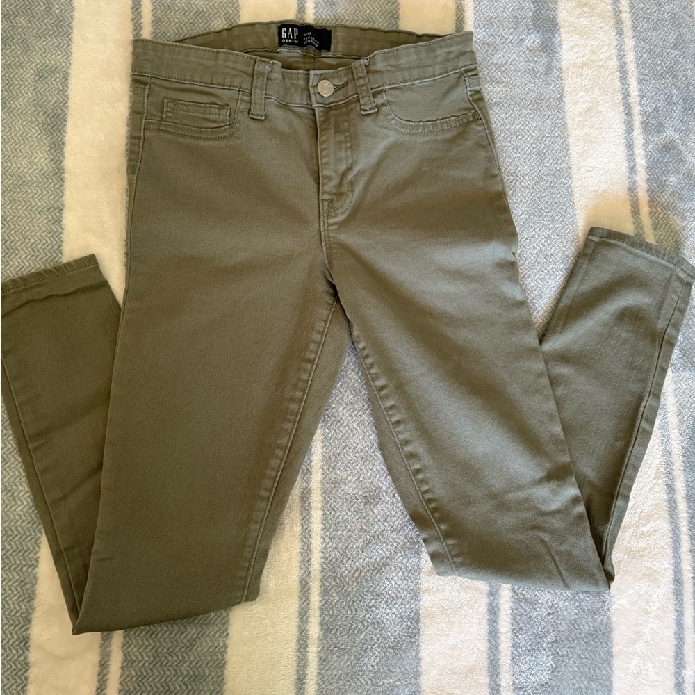 GAP Khaki Green Denim Pants size 0/25